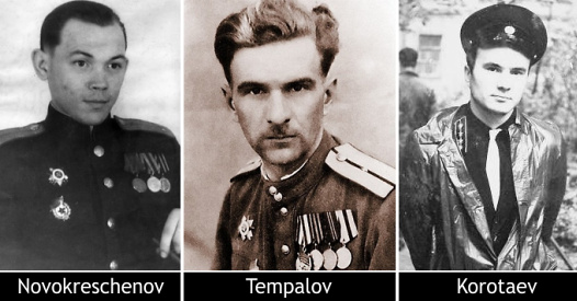 Novokreschenov, Tempalov, Korotaev