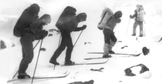 Teterkin group attempting Otorten in March 1992