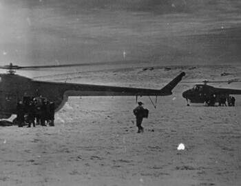 Helicopters №68 and maybe №15. Brusnitsyn archive.