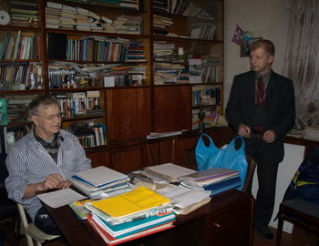 Yuri Yudin and the president Dyatlov group foundation - Yuri Kuntsevich