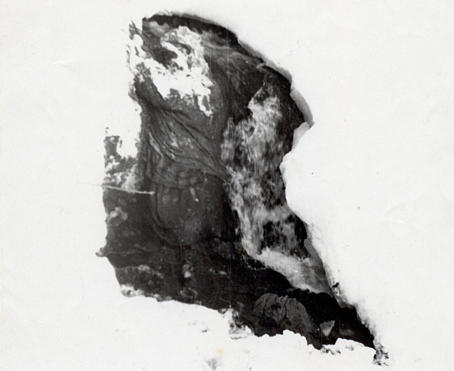 Lyuda Dubinina was found first