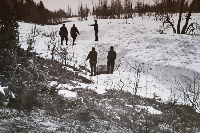 The excavations