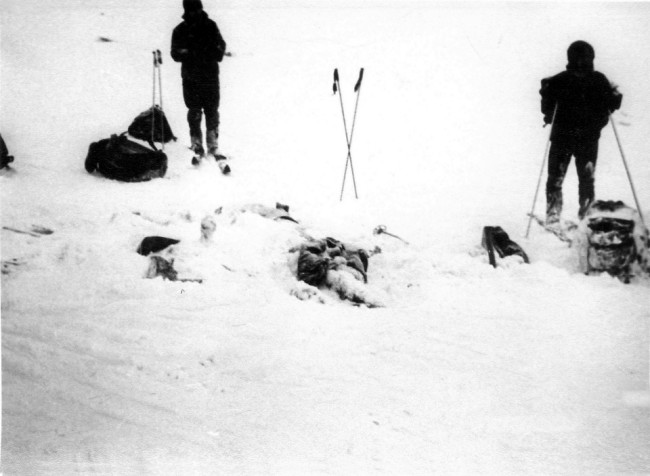 First bodies found by Samodelov group.