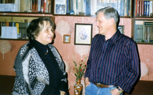 Pechurkina Rimma Aleksandrovna and Slobtsov Boris Efimovich Moscow March 1999