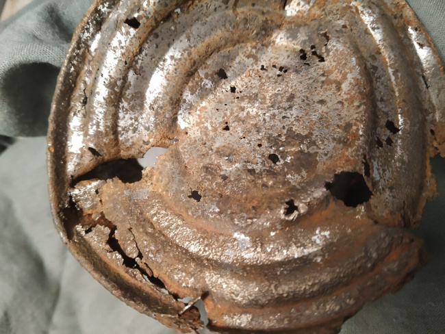 Tin can found by the Cedar