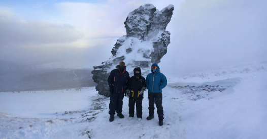 Expedition Unknown Josh Gates, Teddy Hadjiyska and Mike Libecki