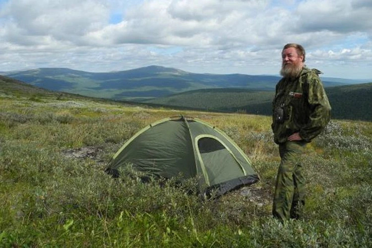 The site of the Dyatlov group's tent