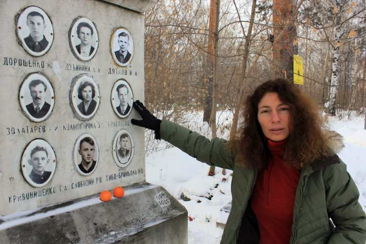 Feb 13, 2019 - Mihaylovskoe cemetery, Dyatlov group memorial