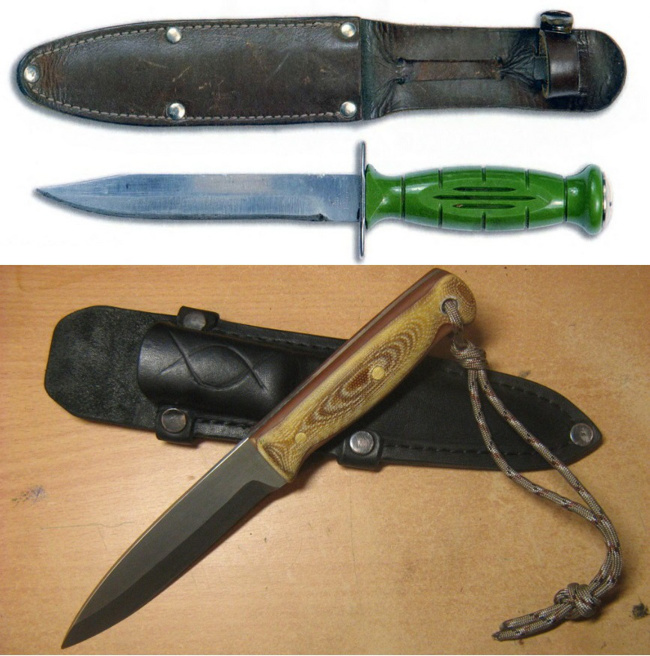 HP-43 and bushcraft knife