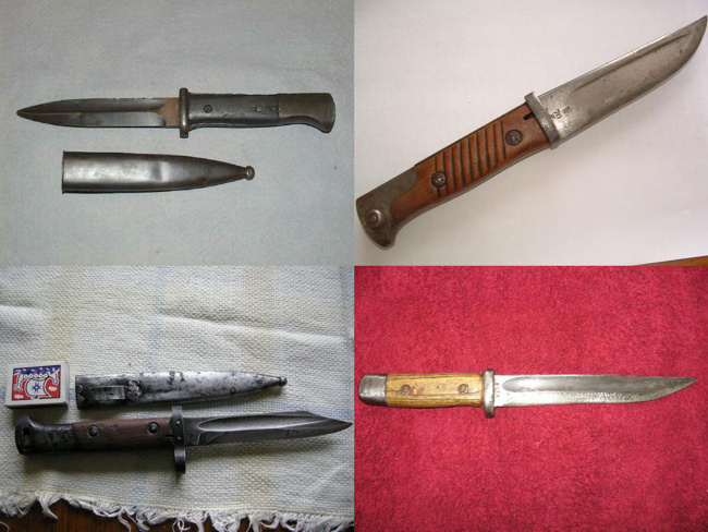 Reworking of a bladed bayonet from the Great Patriotic War