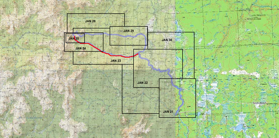 Day-by-day expedition plan Day-by-day expedition plan
