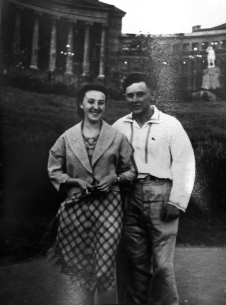 Dyatlov Pass: Yuri Krivonischenko with a friend