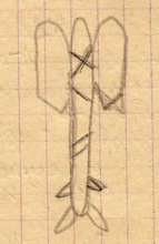 Drawing from Kolmogorova diary