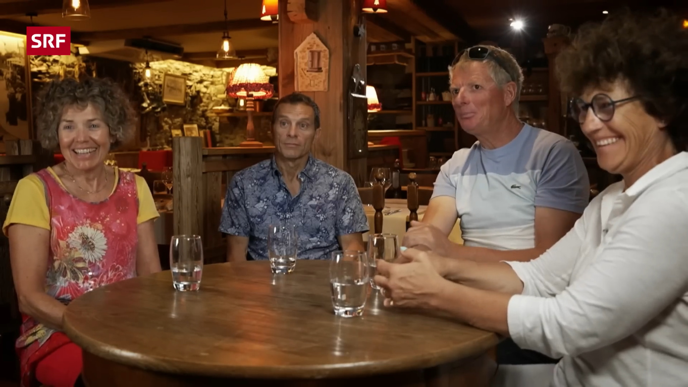 Francoise and Thierry Barcan, Philippe and Nathalie Barcan Francoise and Thierry Barcan, Philippe and Nathalie Barcan