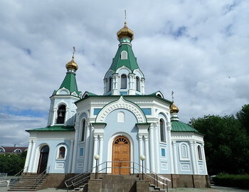 Church of the reigning icon of the Mother of God in Yekaterinburg, Russia