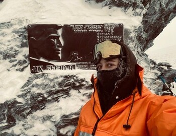 Anna Guseva returned early with another group