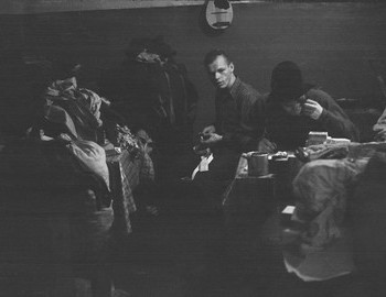 24 Jan 1959 - Serov, 41st school, Igor Dyatlov in the center, Nikolay Thibeaux-Brignolle sits in front of him