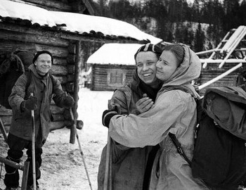 Parting with Yuri Yudin, they will never see each other again. Dyatlov, Yudin, Dubinina and Thibeaux-Brignolle