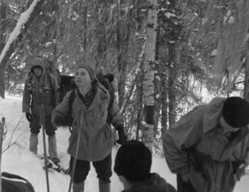 30 Jan 1959 - Auspiya river, Slobodin and Tibo caught up with the group.