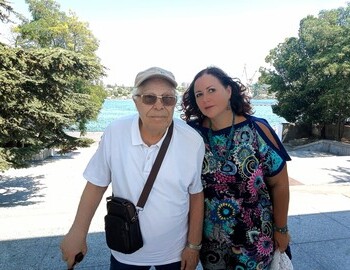 Elena Dmitrievskaya and Vladimir Askinadzi, Sevastopol, 2025