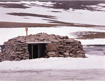 The Curran Bothy where Ben Beattie's party of spent the night of November 20, 1971