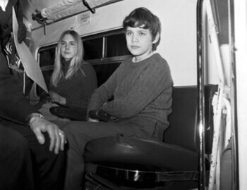 Catherine Davidson and Raymond Leslie, the only survivors of the Cairngorm tragedy