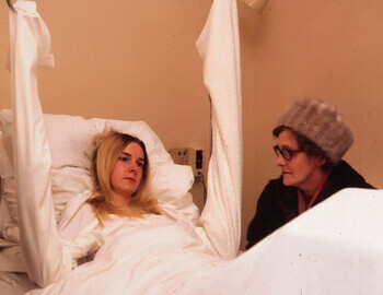 Survivor Catherine Davidson (20) was hospitalized and treated for her frostbitten hands