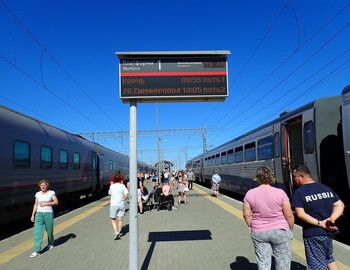 Next stop after we cross the Crimean Bridge is Kerch (Crimea Peninsula)