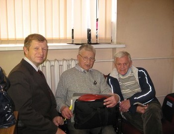 Yuri Kuntsevich, Yuri Yudin and Boris Slobtsov