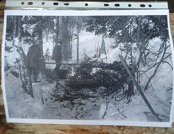 Winter searchers camp photo 1959