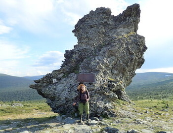 Teodora Hadjiyska at the outlier rock