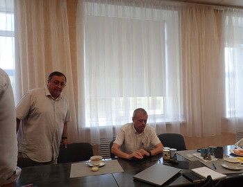 Gennadiy Valter (Вальтер Геннадий), CEO, Vladimir Klimenko (Клименко Владимир), CTO, Lyubinskiy Molochnokonservnyy Kombinat 