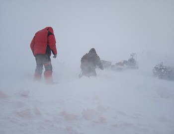 The weather is usually a whiteout, as in the last photos of the Dyatlov group, especially in the afternoon