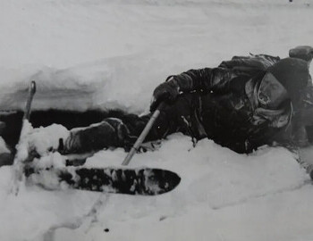 Moisey Akselrod fell into a creek gully