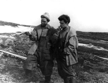 Vladimir Askinadzi and Boris Suvorov, photo taken by Anatoliy Mohov - photo archive Vladimir Askinadzi