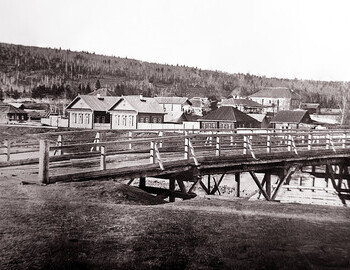 1924 - The bridge over Ivdel river