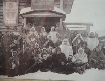 The first congress of the Mansi of Ivdelsky district on December 31, 1926. The village of Nikito-Ivdel.