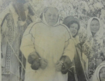 Stepan Nikolaevich Kurikov with relatives