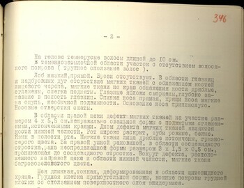 Autopsy report of Aleksander Kolevatov dated May 9, 1959 - case file 346