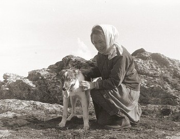 1970. Mount Tump Yang. Albina Bakhtiyarova. From the archive of the Toponymic Expedition of A.K. Matveev.