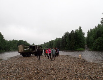 Ushma river, August 4, 2024