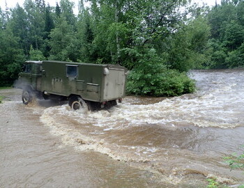 Auspiya river, August 4, 2024