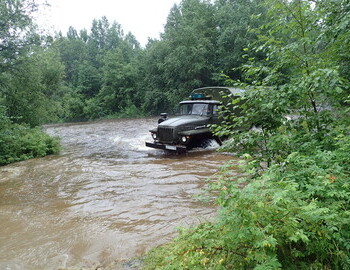 Auspiya river, August 4, 2024