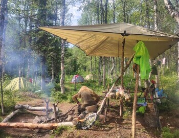 Base camp, photo by Ira Tolmatskaya