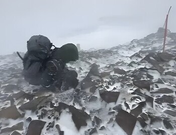 This is the moment the british group decided to turn back (credit to Christian Aldridge)