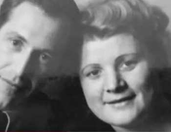 Ivanov L.N. (Иванов Л.Н.) with his wife Leontina (Lena), who worked as a chemist. They married on June 11, 1949.