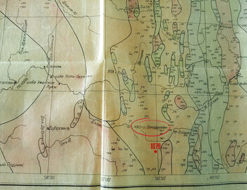 Results of actual measurements in the area of 1079 (Результаты фактических измерений, в т.ч. и в районе высоты 1079) 