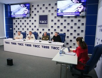Press conference at the ITAR-TASS news agency