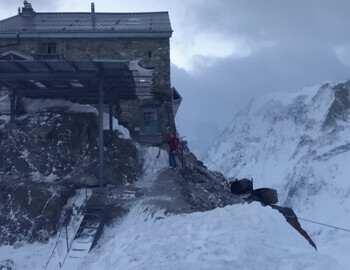 6:16, April 30, 2018, final leg for Steve House's group to Zermatt 