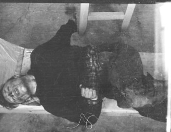 Slobodin in Ivdel morgue March 8, 1959